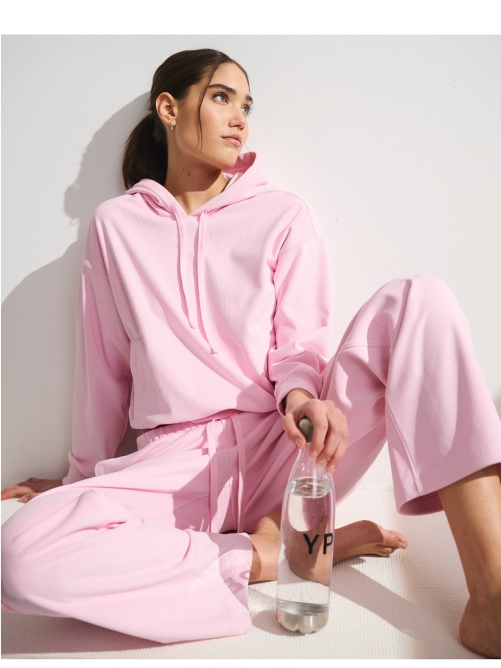 YPB Abercromie pink set Size medium